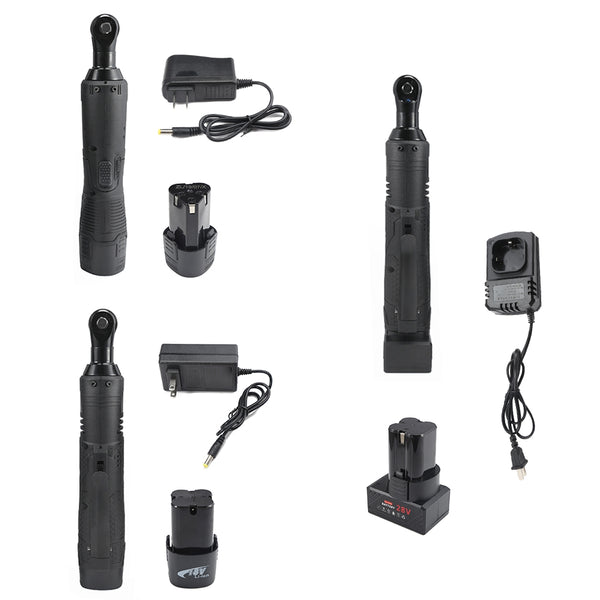 3/8'' Electric Ratchet Wrench with Two Lithium-ion Battery