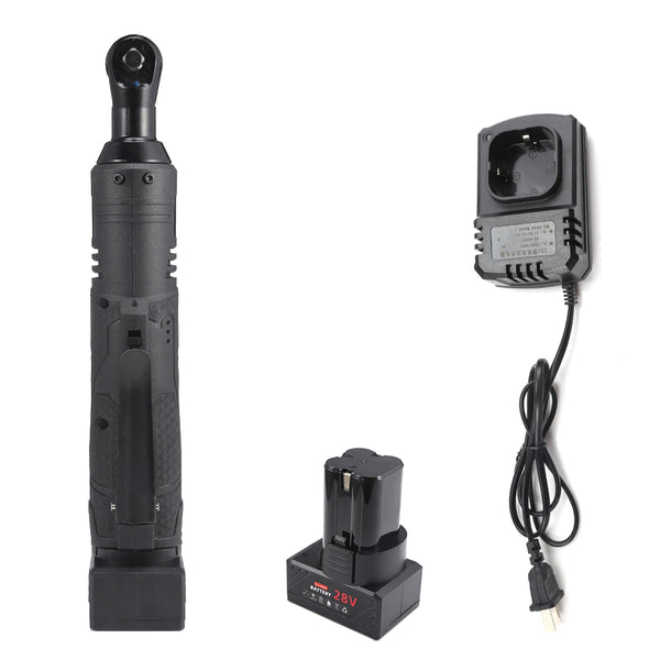 3/8'' Electric Ratchet Wrench with Two Lithium-ion Battery