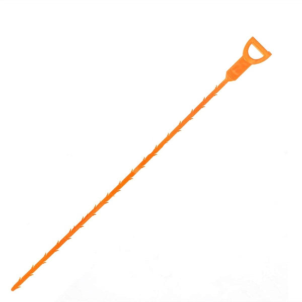 3 Pcs 19.6 Inch Drain Snake Hair Drain Clog Remover Cleaning Tool