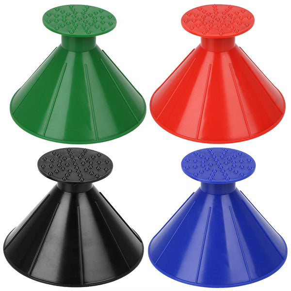 Funnel Snow Scraper Ice Scraper Car Windshield Snow Cover Ice Scrapers 4PCS