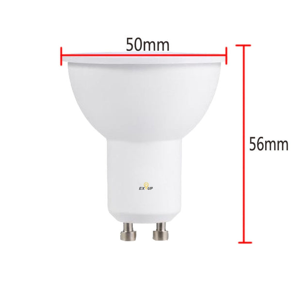 EXUP GU10 7W 560LM 120 Degree LED Spotlight
