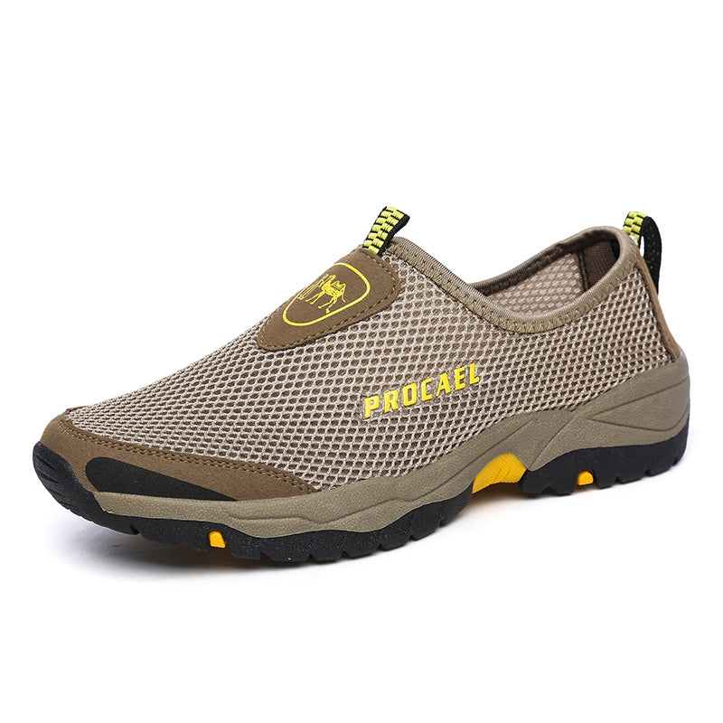 Sports Outdoor Mesh Breathable Hollow Lazy Shoes For Men