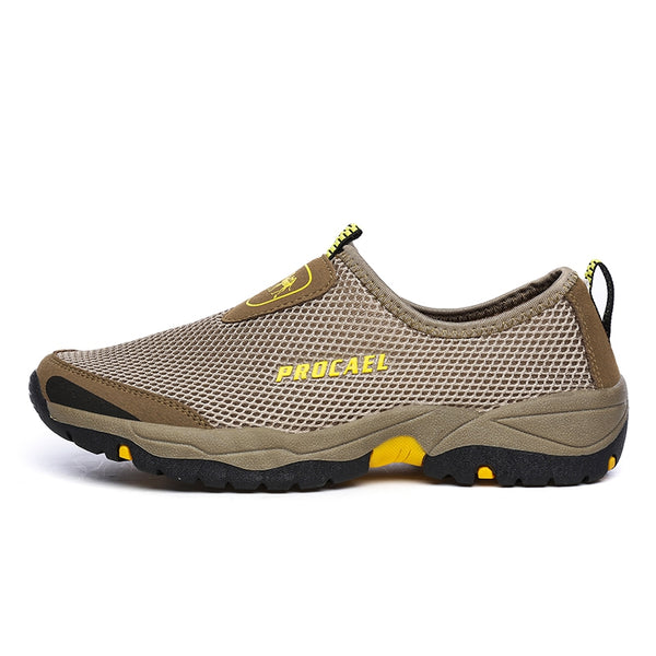 Sports Outdoor Mesh Breathable Hollow Lazy Shoes For Men