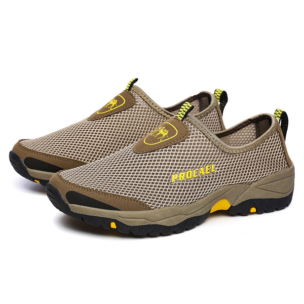 Sports Outdoor Mesh Breathable Hollow Lazy Shoes For Men