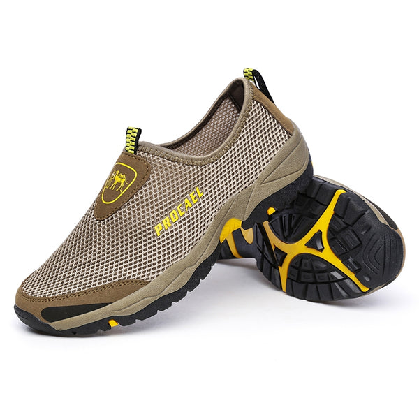 Sports Outdoor Mesh Breathable Hollow Lazy Shoes For Men
