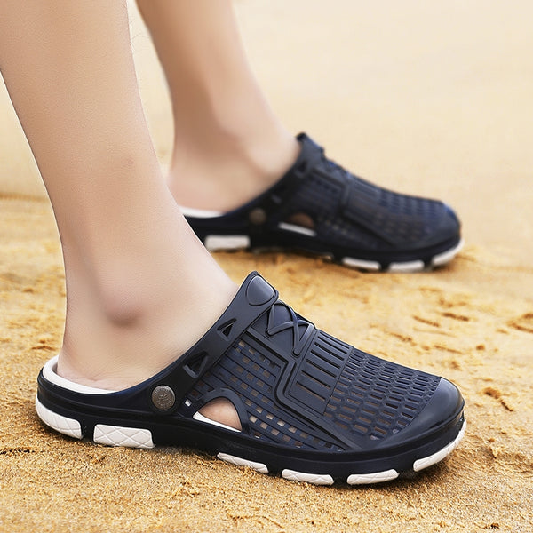 ZEACAVA Explosion Models Male Sandals Cross-Border Large Size Beach Shoes