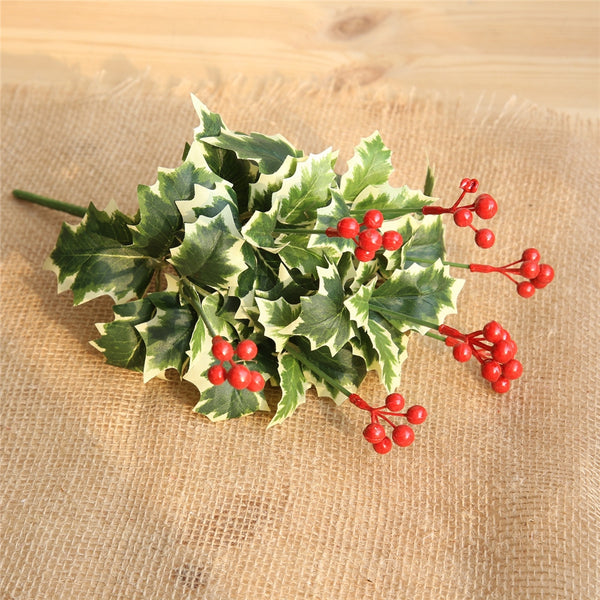 Christmas Red Berries Artificial Flower Home Party Wedding Decorations