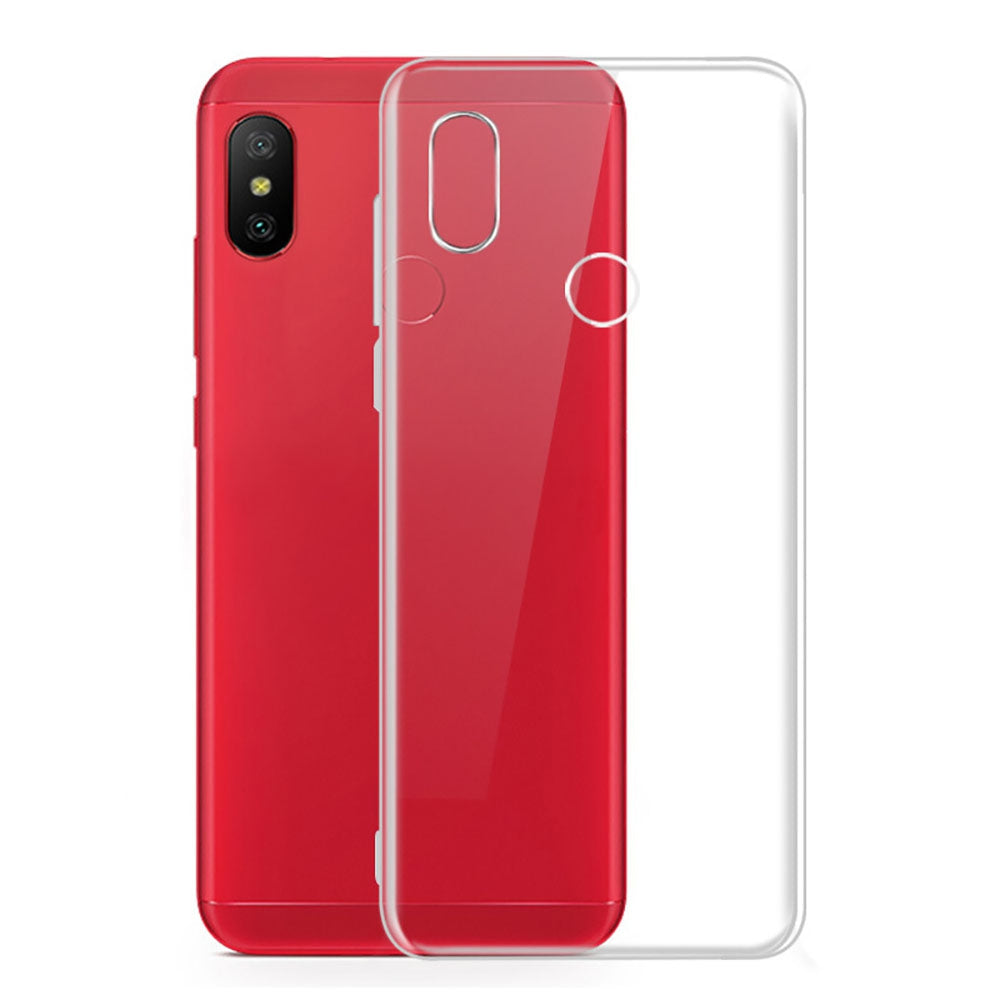Shock-Proof Clear TPU Soft Case Cover for Xiaomi Redmi Note 6 Pro