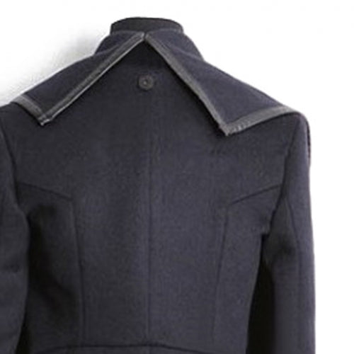 Fashionable Turtleneck Long Sleeve Asymmetric Coat For Women