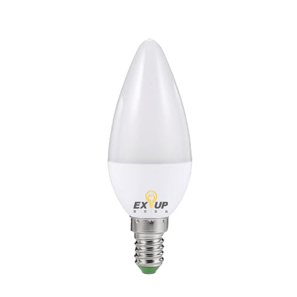 EXUP AC 220v - 240v  C37 7W  LED E14 Candle Bulb