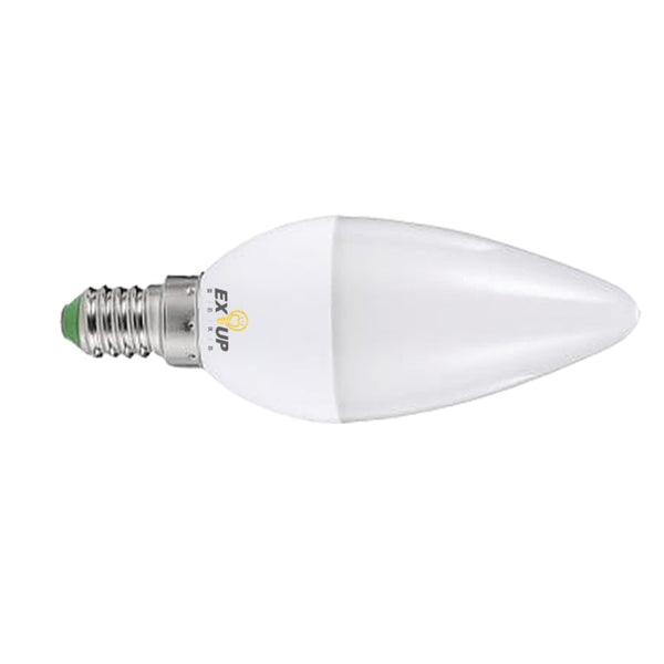 EXUP AC 220v - 240v  C37 7W  LED E14 Candle Bulb