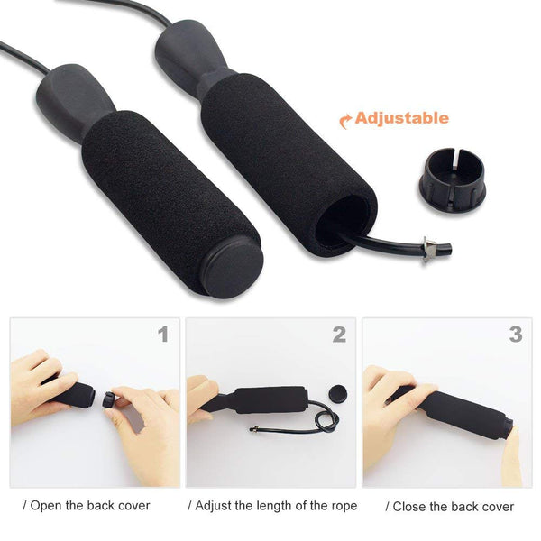 HANDISE New Skipping Rope for Workout and Speed Skip Training