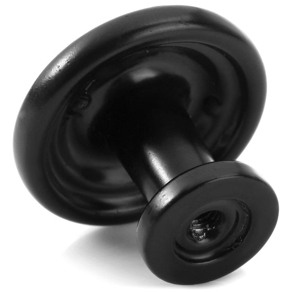 Single Hole Locker Drawer Wardrobe Pull Button Knob 30mm Diamete Cabinet Hardware