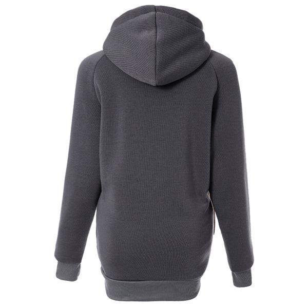 Trendy Hooded Slimming Personality Color Splicing Long Sleeves Men's Thicken Hoodies