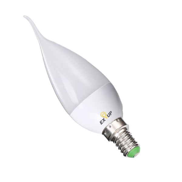 EXUP AC 220v - 240v F37 7W LED E14 Candle Bulb