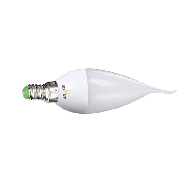 EXUP AC 220v - 240v F37 7W LED E14 Candle Bulb