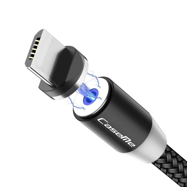 CaseMe Android Magnetic Charger Cable LED Phone Charging USB for Samsung Huawei