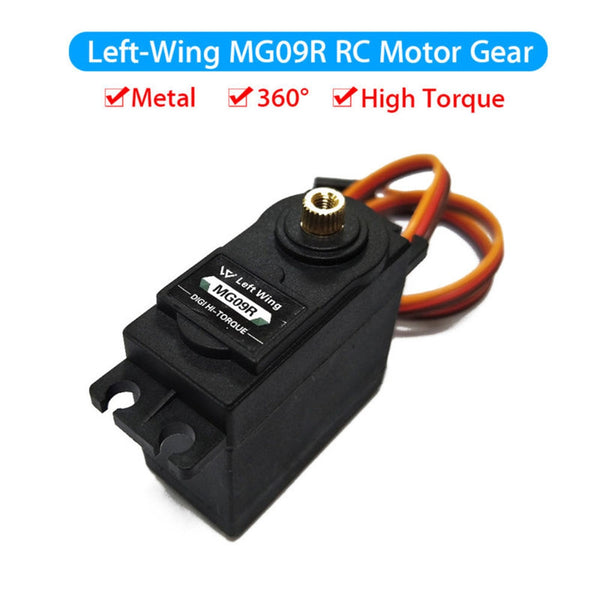 Left-Wing MG09R 180 degree  High Torque Metal Gear RC Helicopter Car Boat Servo Motor