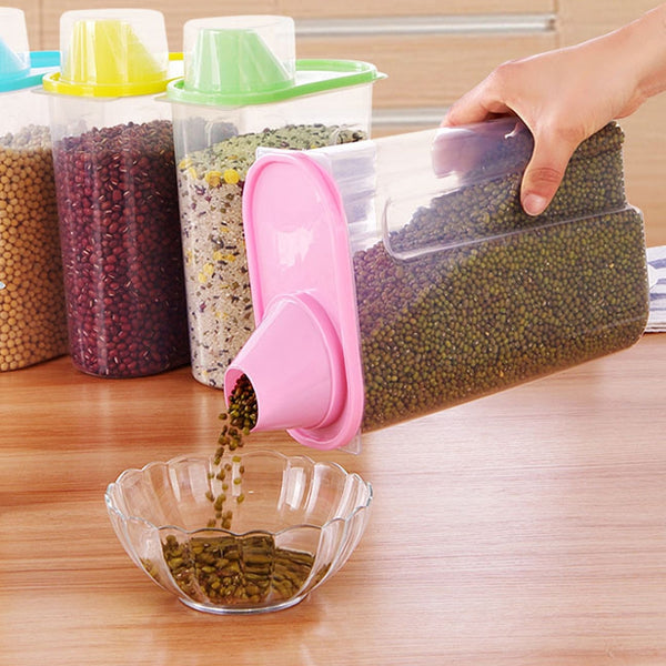 Kitchen Storage Sealed Grain Storage Tank 2.5L