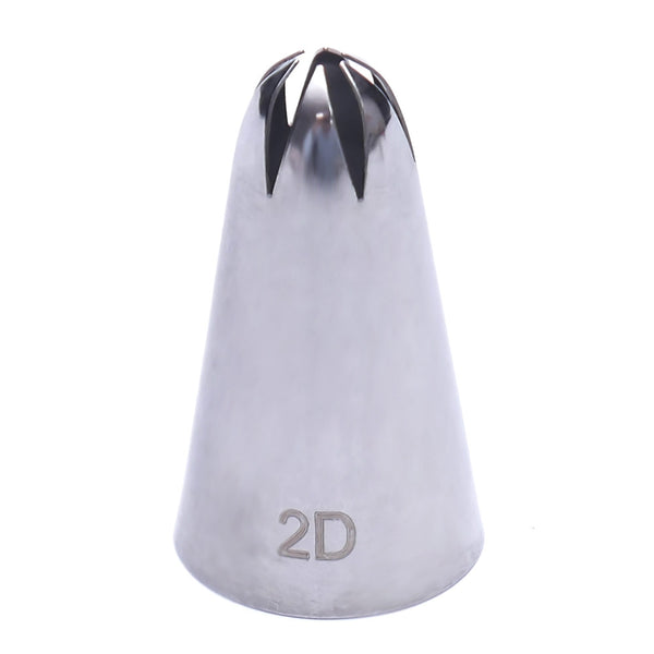 2D Rose Flower Cake Decorating Icing Tips Cupcake Nozzles