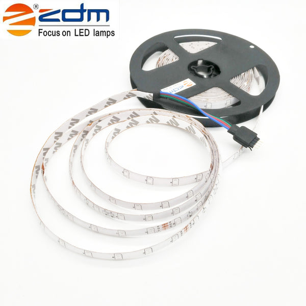 ZDM Waterproof 5M 2835RGB LED Light Strip and IR44 Controller 12V/2A Power Supply AC100-240V