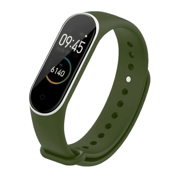 Double Colour Silicone Bracelet Replacement Strap For Xiaomi Mi Band 4