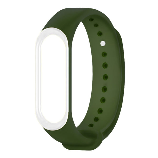 Double Colour Silicone Bracelet Replacement Strap For Xiaomi Mi Band 4