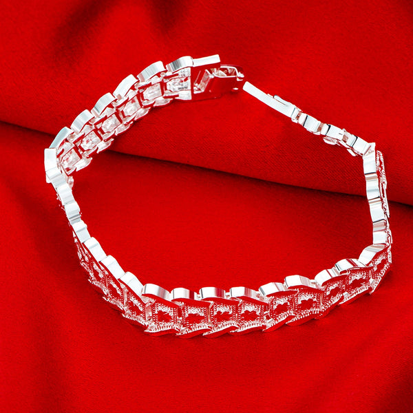 Another Silver Euro Wide Version Bracelet Women'S Bracelet