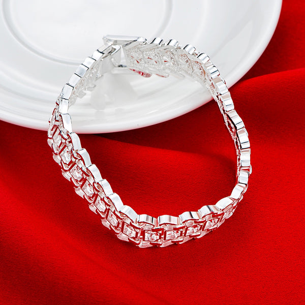 Another Silver Euro Wide Version Bracelet Women'S Bracelet