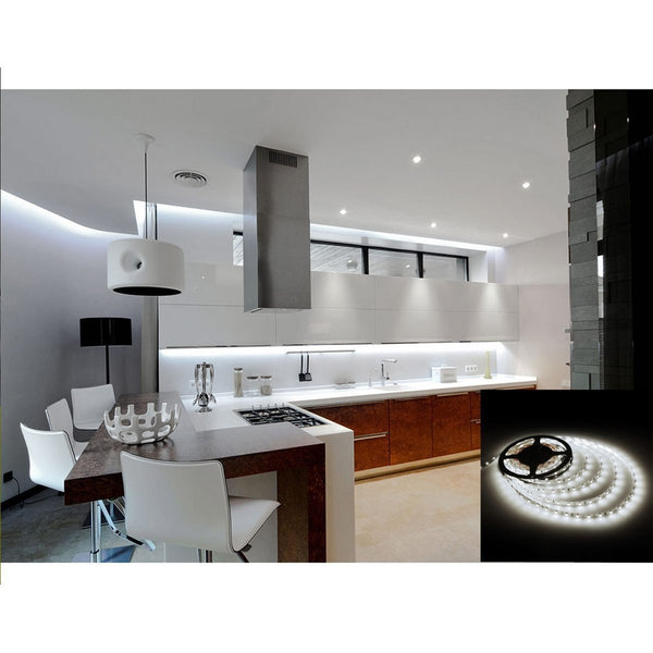 ZDM 5M 24W Non-Waterproof 2835 LED Light Strip and 12V/2A White EU Power Adapter