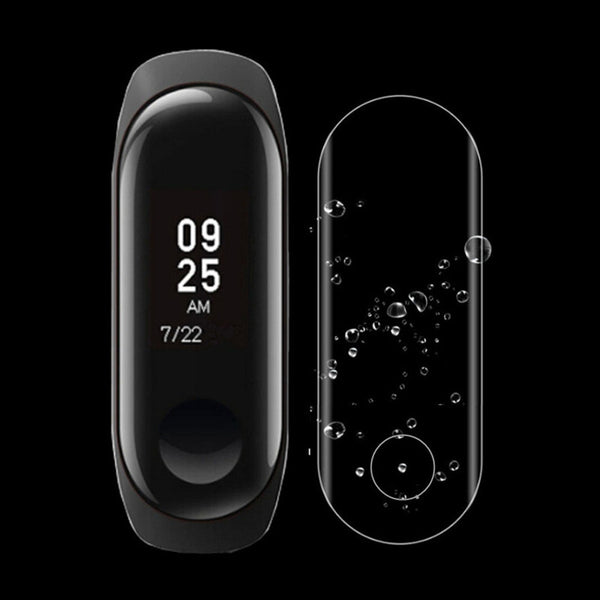 Clear Screen Protector Protective Film Guard for Xiaomi Mi Band 3 Watch 2pcs