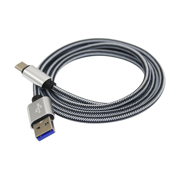 QC3.0 Fast Charging EU Plug USB AC Charger + USB 3.1 Type-C Charging / Data Transfer Cable