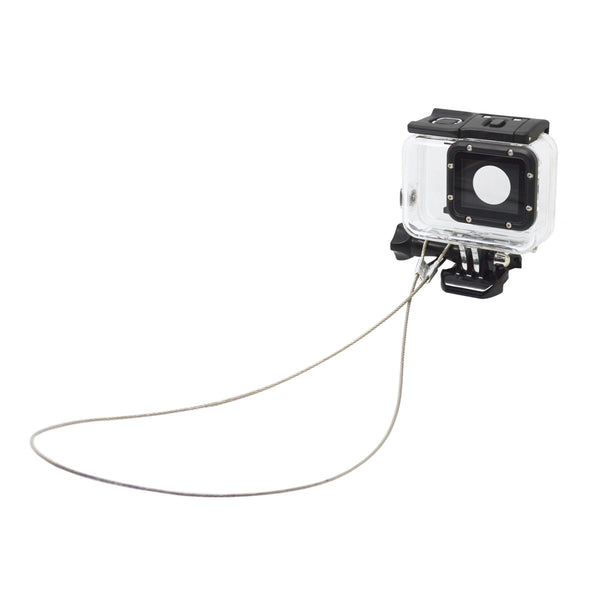 Accessories 30CM Stainless Steel Lanyard Tether for GoPro Hero