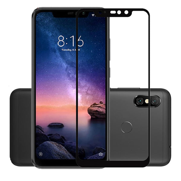 Full Tempered Glass Screen Protector for Xiaomi Redmi Note 6 Pro 6.26 inch