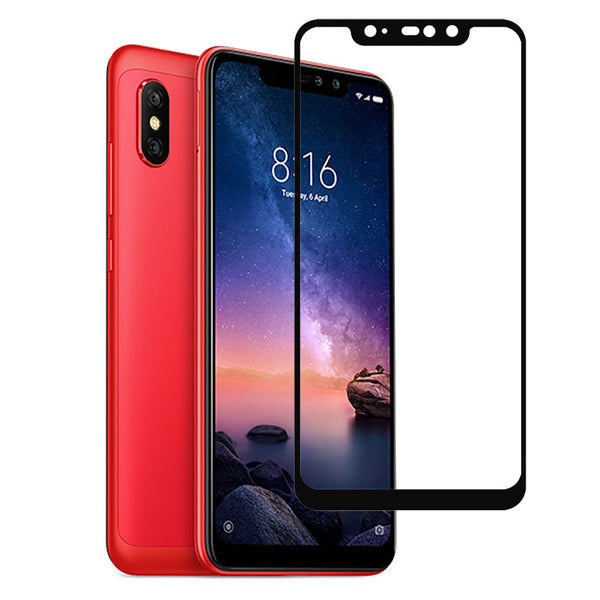Full Tempered Glass Screen Protector for Xiaomi Redmi Note 6 Pro 6.26 inch