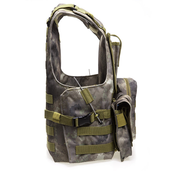 Outlife Tactical Molle Airsoft Vest Military Field Battle Paintball Combat Protective Outdoor Hunting Plate