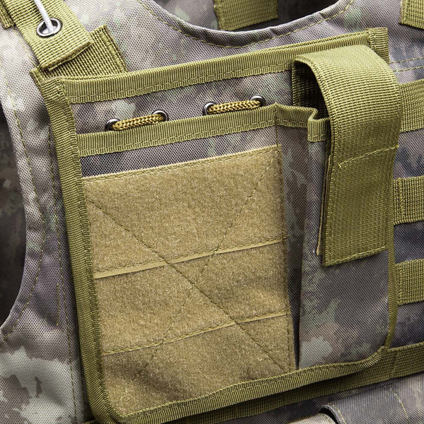 Outlife Tactical Molle Airsoft Vest Military Field Battle Paintball Combat Protective Outdoor Hunting Plate