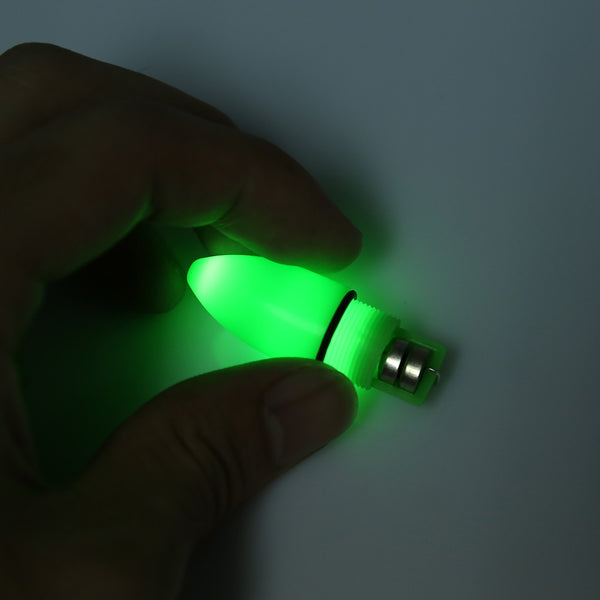 LEO EVA Fish Float LED Light Button Battery Weight Water Resistance