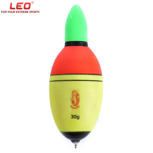 LEO EVA Fish Float LED Light Button Battery Weight Water Resistance