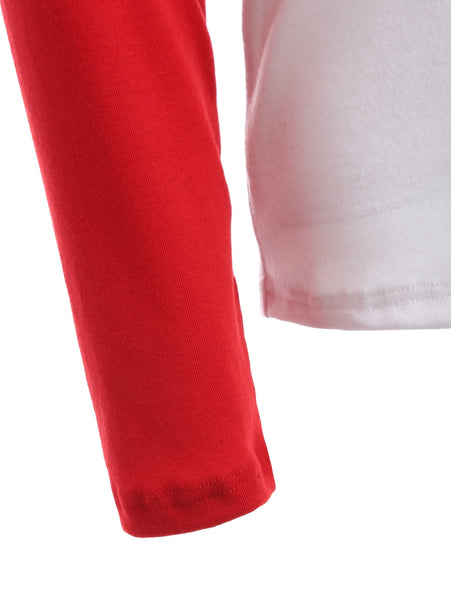 Black Friday Print Raglan Sleeve Tee