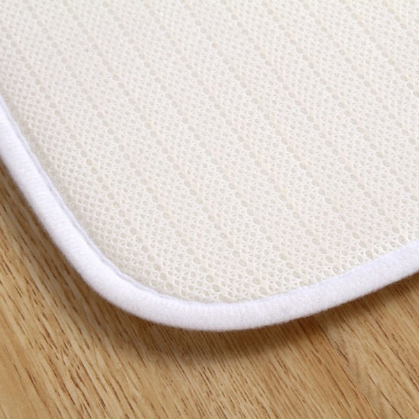 Fleece Antiskid Absorbent Merry Christmas Carpet For Bathroom