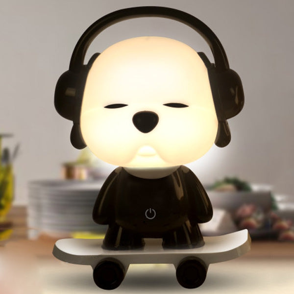 USB Rechargeable Cartoon Kids Room Bedside Sleeping LED Night Light