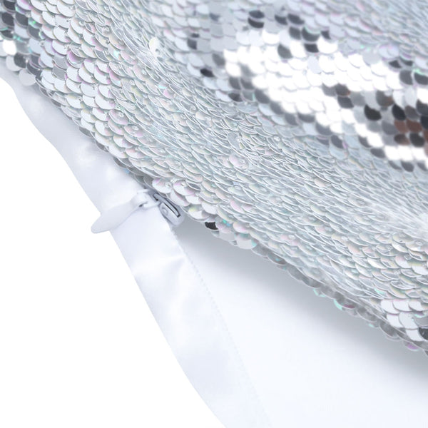 40 x 40cm Fashion DIY Two Tone Glitter Sequins Throw Pillow Decorative Cushion Cover