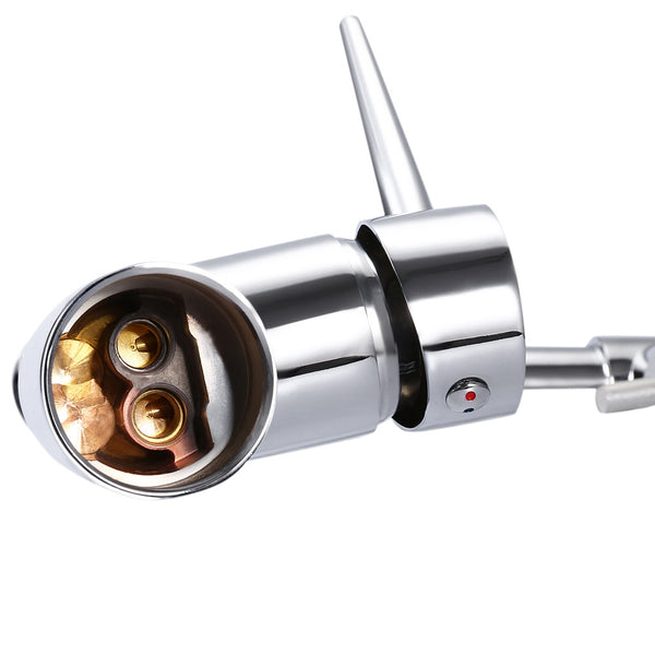 Deck Mounted Pull-down Swivel Spray Kitchen Faucet