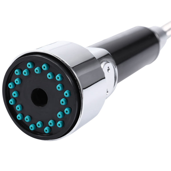 Deck Mounted Pull-down Swivel Spray Kitchen Faucet