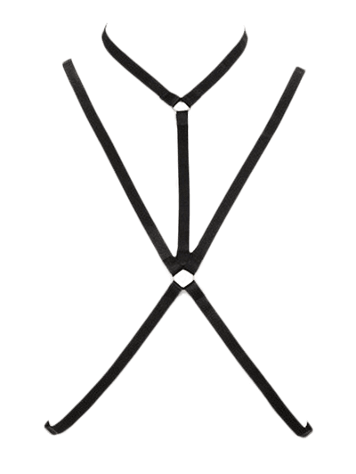 Geometric Harness Bra Bondage Necklace Cross Body Jewelry