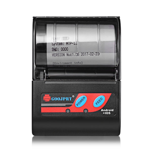 GOOJPRT MTP - II 58MM Mini Bluetooth Thermal Portable Printer