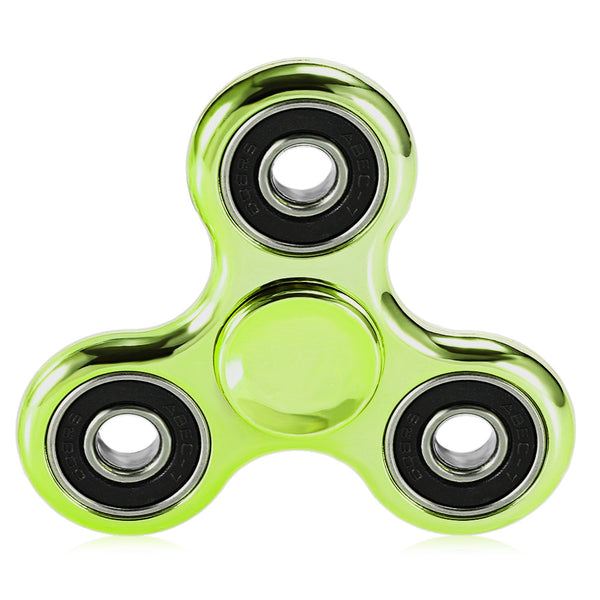 Electroplated Tri-wing Fidget Spinner Stress Relief Product Adult Fidgeting Toy