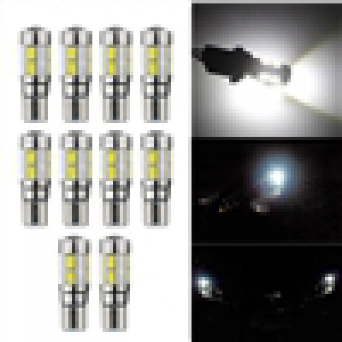 C234D24+BB13WH-10*10ä¸ªå–T10 5630 5730 10SMDç”µè·¯æ¿è§£ç CANBUS ç¤ºå®½ç¯ ä»ªè¡¨ç¯ ç‰Œç…§ç¯LEDç™½è‰²