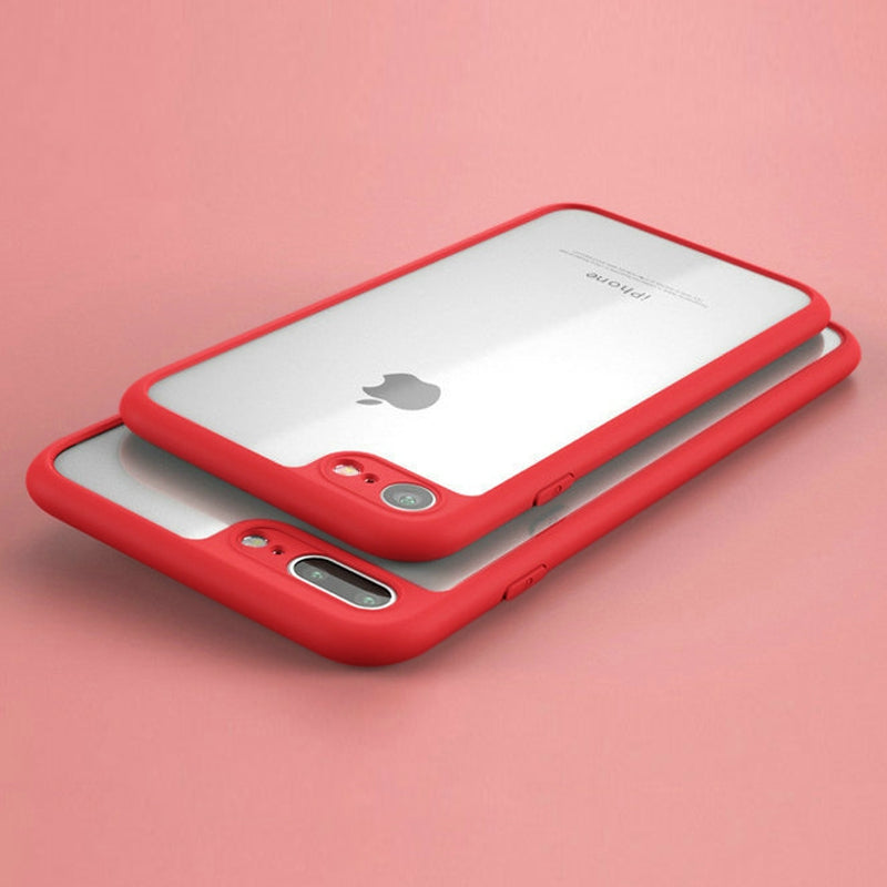 Luxury Ultra Slim PC + TPU Bumper Case Cover for Apple iPhone 7 6S 6 Plus